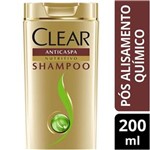 Ficha técnica e caractérísticas do produto Shampoo Clear Women Anticaspa Fusao Herbal Pós Alisamento Químico - 200ml