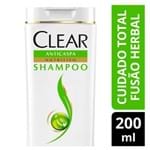 Ficha técnica e caractérísticas do produto Shampoo Clear Women Fusão Herbal Cuidado Total 200ml