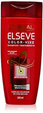 Ficha técnica e caractérísticas do produto Shampoo Colorvive Elseve 200 Ml, L'Oréal Paris