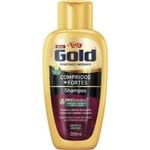 Ficha técnica e caractérísticas do produto Shampoo Compridos + Fortes Niely Gold 300ml