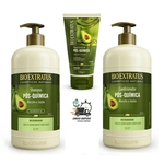 Shampoo Cond 1L E Finalizador 150g Pós Química Bio Extratus