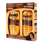 Ficha técnica e caractérísticas do produto Shampoo + Condicionado Niely Gold Hidratação Chocolate com 300ml Shampoo e 200ml Condicionador