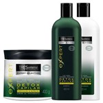 Ficha técnica e caractérísticas do produto Shampoo + Condicionador + Creme de Tratamento Tresemme Detox