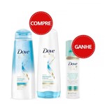 Ficha técnica e caractérísticas do produto Shampoo + Condicionador Dove Hidratação Intensa Oxigênio Ganhe Shampoo a Seco Dove Care On Day 2