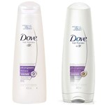 Ficha técnica e caractérísticas do produto Shampoo + Condicionador Dove Pós Progressiva 400ml - Dove