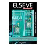 Kit Elseve Hydra Detox 48h Antioleosidade Shampoo 400ml + Condicionador 200ml