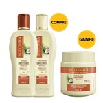 Ficha técnica e caractérísticas do produto Shampoo + Condicionador Ganhe Banho de Creme Bio Extratus Óleo de Coco