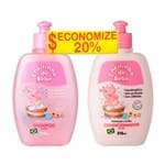 Shampoo + Condicionador Infantil Cheirinho de Bebê 210ml Cada