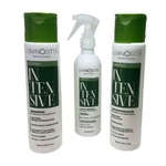 Shampoo condicionador leave-in para os cabelos com raiz oleosa luminositta