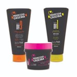 Ficha técnica e caractérísticas do produto Shampoo + Condicionador + Mascara 300g Progressiva Caseira Kit Muriel