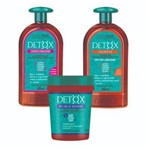 Ficha técnica e caractérísticas do produto Shampoo + Condicionador + Mascara 500g Detox Kit Muriel