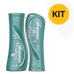 Shampoo + Condicionador Monange Anti-Frizz 350ml por R9,98