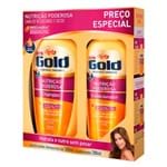 Ficha técnica e caractérísticas do produto Shampoo + Condicionador Niely Gold Nutrição Poderosa com 300ml+200ml Preço Especial