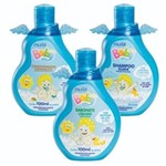 Ficha técnica e caractérísticas do produto Shampoo + Condicionador + Sabonete Líquido 100ml Baby Menino Muriel