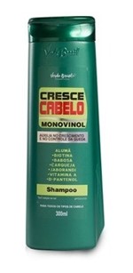 Shampoo Crescimento Acelerado Antiqueda Aluma Fortalecedor - Verde Brasil