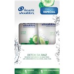 Ficha técnica e caractérísticas do produto Shampoo Cuidados com a Raiz Head & Shoulders Detox 200ml + Super Condicionador 170ml