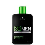 Ficha técnica e caractérísticas do produto Shampoo 3D Men Hair e Body Schwarzkopf 250ml