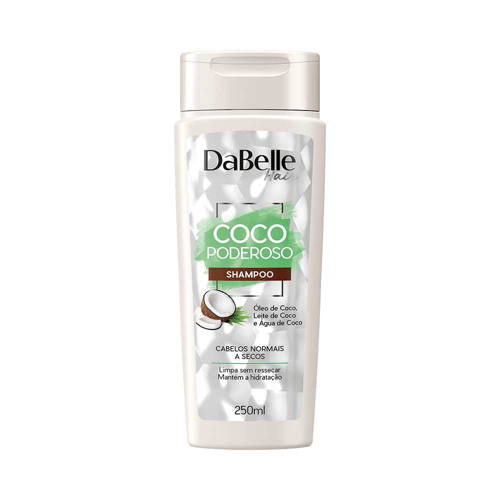 Ficha técnica e caractérísticas do produto Shampoo Dabelle Hair Coco Poderoso 250ml