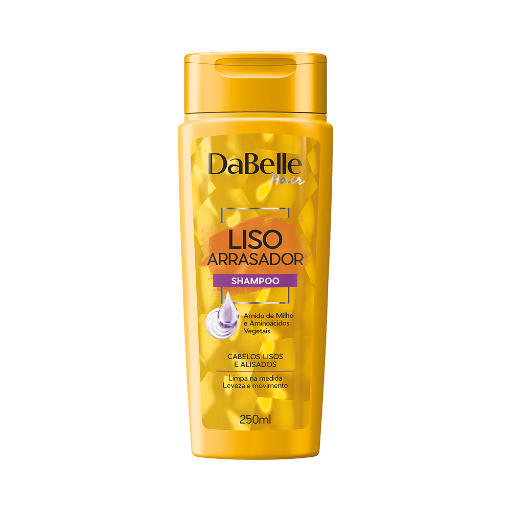 Ficha técnica e caractérísticas do produto Shampoo Dabelle Hair Liso Arrasador 250ml