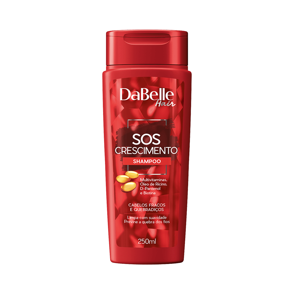 Ficha técnica e caractérísticas do produto Shampoo Dabelle Hair SOS Crescimento 250ml