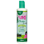 Ficha técnica e caractérísticas do produto Shampoo de Babosa #To de Cacho Pra Divar! Limpeza Poderosa! 5 em 1 300ml Salon Line