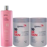 Ficha técnica e caractérísticas do produto Shampoo de Bambú Dois Selantes Btx 3D Argan 6 em 1 Paiolla
