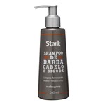 Ficha técnica e caractérísticas do produto Shampoo de Barba, Cabelo e Bigode Stark 200 Ml - Mahogany