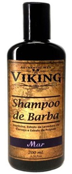Ficha técnica e caractérísticas do produto Shampoo de Barba - Mar - Viking 200 Ml