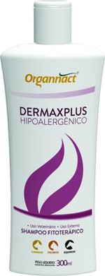 Ficha técnica e caractérísticas do produto Shampoo Dermaxplus Hipoalergênico Organnact 300 Ml