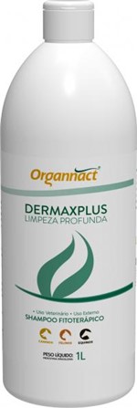 Ficha técnica e caractérísticas do produto Shampoo Dermaxplus Limpeza Profunda Organnact 1 Lt