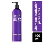 Ficha técnica e caractérísticas do produto Shampoo Desamarelador Bed Head Dumb Blond 400ml