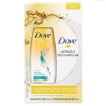 Ficha técnica e caractérísticas do produto Shampoo Dove Oleo Micelar 400ml+condicionador Dove Oleo Micelar 200ml