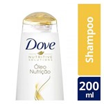 Ficha técnica e caractérísticas do produto Shampoo Dove Óleo Nutrição 200 Ml