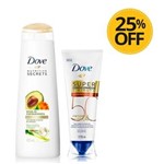Shampoo Dove Ritual de Fortalecimento + Super Condicionador Fator 50