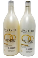 Ficha técnica e caractérísticas do produto Shampoo e Condicionador Banana e Mel 1000 ml Lua Absoluta