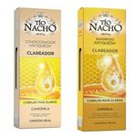 Ficha técnica e caractérísticas do produto Shampoo E Condicionador Clareador Antiqueda - Tio Nacho 415ml C/2