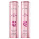 Shampoo e Condicionador de Quartzo Boca Rosa Hair 250ml Cadiveu Essentials - C/2 Itens