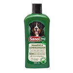 Ficha técnica e caractérísticas do produto Shampoo e Condicionador 2 em 1 Sanol Dog para Cães, Equinos e Bovinos (500 Ml) - Total Química - Sanol - Total Química
