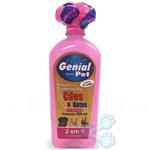 Ficha técnica e caractérísticas do produto Shampoo e Condicionador Genial 2 em 1 (500ml) - Genial Pet