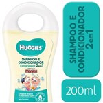 Ficha técnica e caractérísticas do produto Shampoo e Condicionador Infantil Huggies Turma da Mônica 200ml