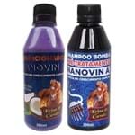 Ficha técnica e caractérísticas do produto Shampoo e Condicionador Nanovin a Krina de Cavalo 2x300ml