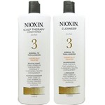 Ficha técnica e caractérísticas do produto Shampoo e Condicionador Nioxin 3 - 1000 Ml