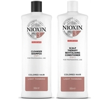Ficha técnica e caractérísticas do produto Shampoo e Condicionador nioxin 3 - 1000 ml