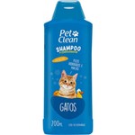 Shampoo E Condicionador Para Gatos 700ml Pelos Hidratados E Macios Pet Clean