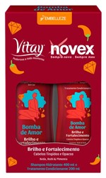 Ficha técnica e caractérísticas do produto Shampoo e Condicionador Vitay Bomba de Amor
