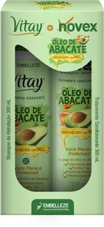 Shampoo e Condicionador Vitay Novex Óleo de Abacate