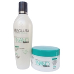 Shampoo e Creme Hidratação Nano Lua Absoluta 300 ml