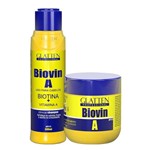 Ficha técnica e caractérísticas do produto Shampoo e Mascara Biovin a Glatten Cresce Cabelo