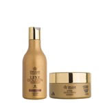Ficha técnica e caractérísticas do produto Shampoo e Mascara Line Golden 300g DYUSAR