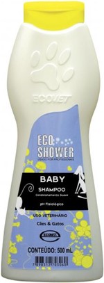 Ficha técnica e caractérísticas do produto Shampoo Eco Shower 500ml Baby - Ecovet
